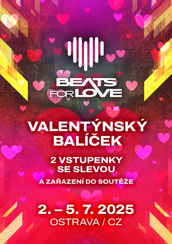 Valentýnské balíčky Beats for Love